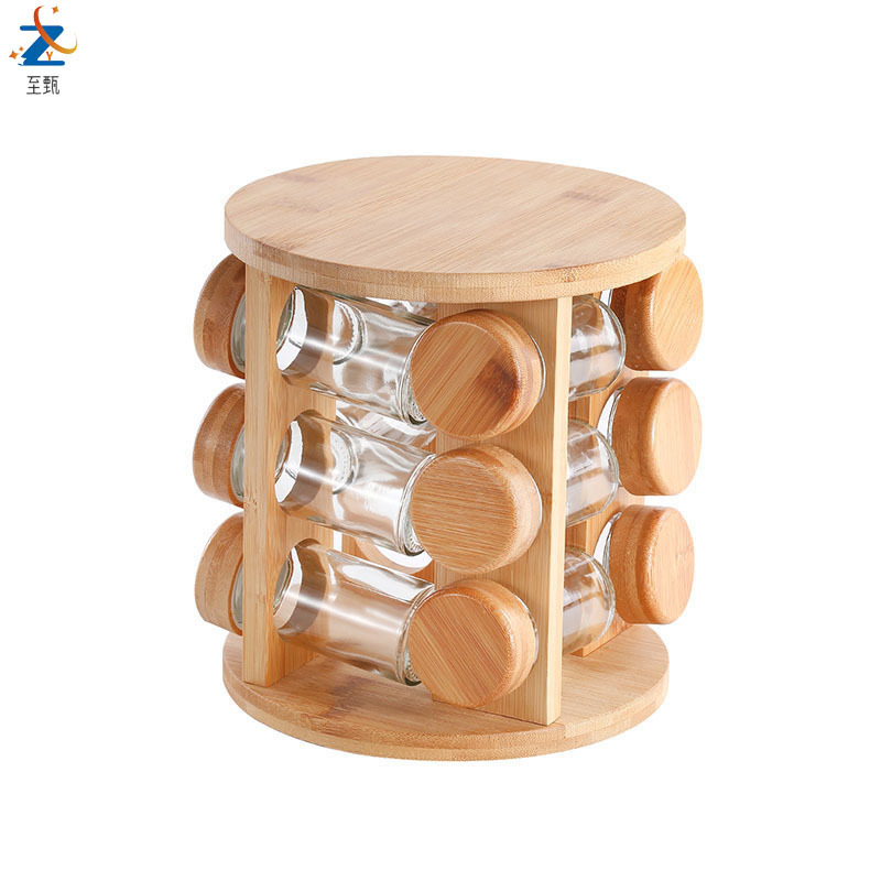 Round bamboo cover 12 heads