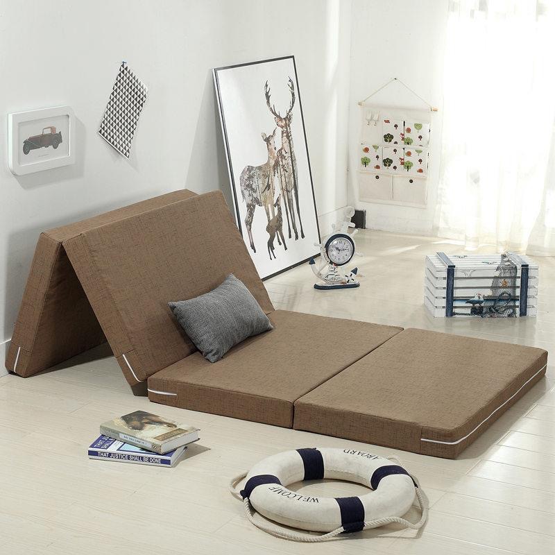 Nap Mat Folding Mattress Student Office Tatami Floor Mat Artifact Car Sponge Mattress Lunch Break Floor Mat