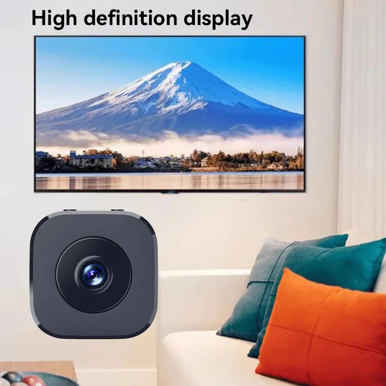 Pil Kablosuz WiFi Ağ Kartı Telefon Uzaktan Kumanda Ev İç Mekan HD İzleme Kamerası Stok Toptan