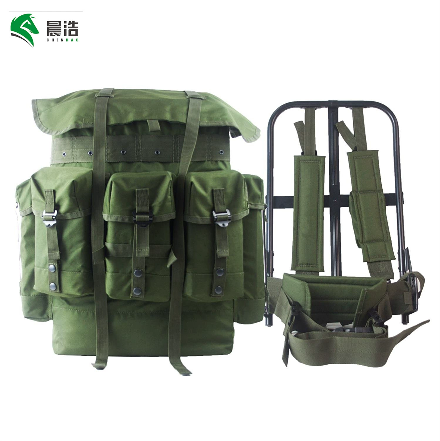 Chenhao военный Вентилятор Открытый Кемпинг рюкзак Алиса алюминиевый каркас железный каркас большой емкости Многофункциональный тактический рюкзак Открытый