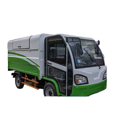 community trash collection, Elektrik zibil maşınları