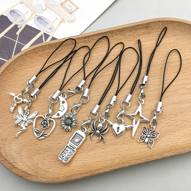 2g Weight Pendant Jewelry Making Type 15 * 21mm Jewelry Making Size DIY Jewelry Accessories Classification Mixed 11 Quantity Zinc alloy Material Moon, Flower, Butterfly Pattern Plating Design Retro Style Retro Moon Flower Butterfly Zinc Alloy Plating Jewelry Accessories 5