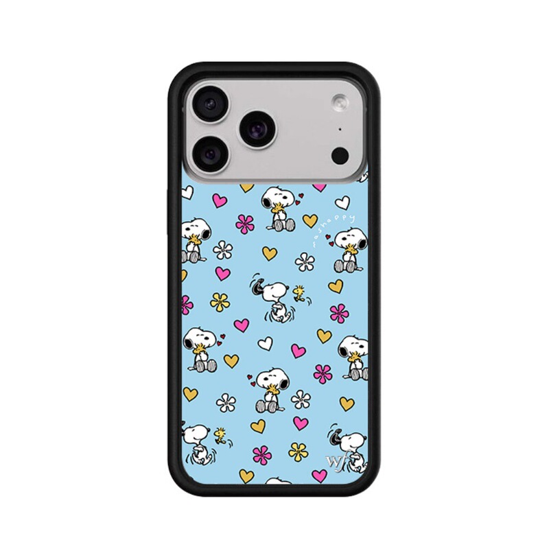 Trendy Floral Snoopy Phone Case Suitable for iPhone 17, Apple 16 Pro Max/15 Plus Protective Cover 14 Trendy Floral Snoopy Phone Case Suitable for iPhone 17, Apple 16 Pro Max/15 Plus Protective Cover 14