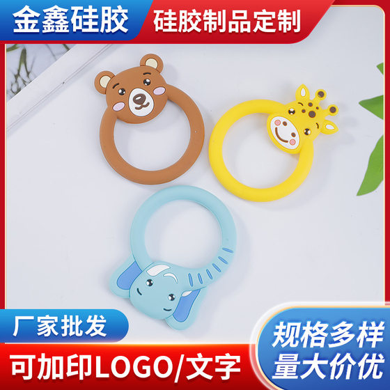 Amazon explosions baby silicone grinding stick baby silicone bite glue manufacturers wholesale