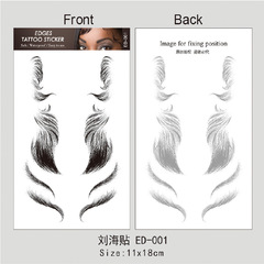 New Arrival European & American Influencer-Approved Hairline Edge Tattoo Stickers