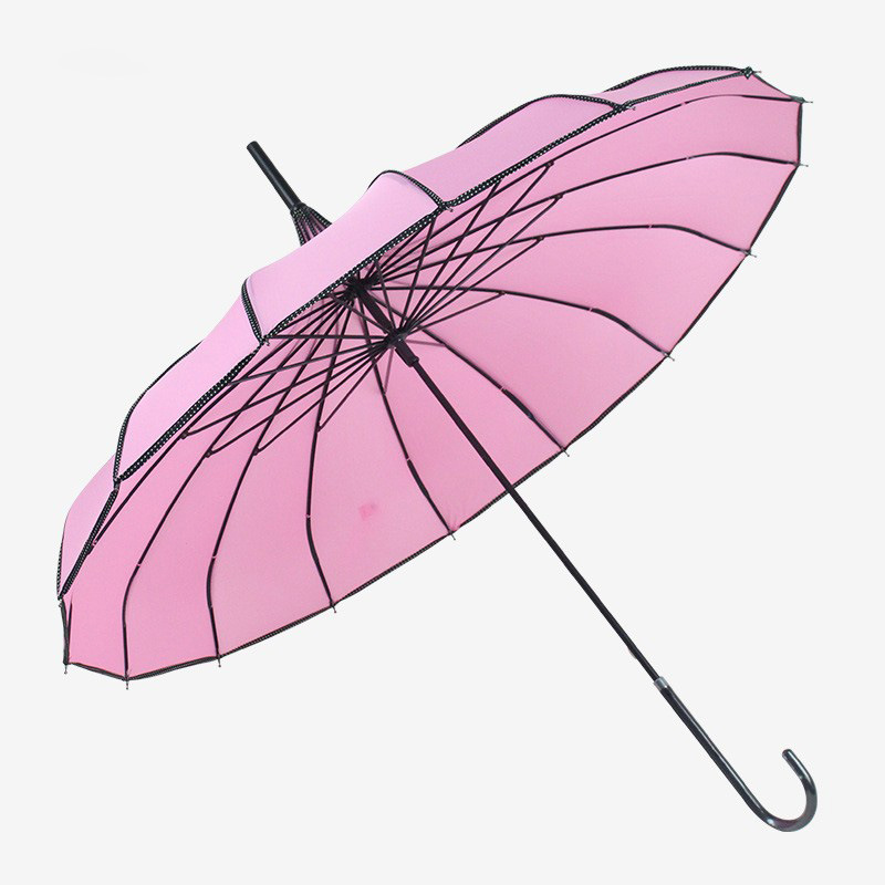 宝塔伞粉色