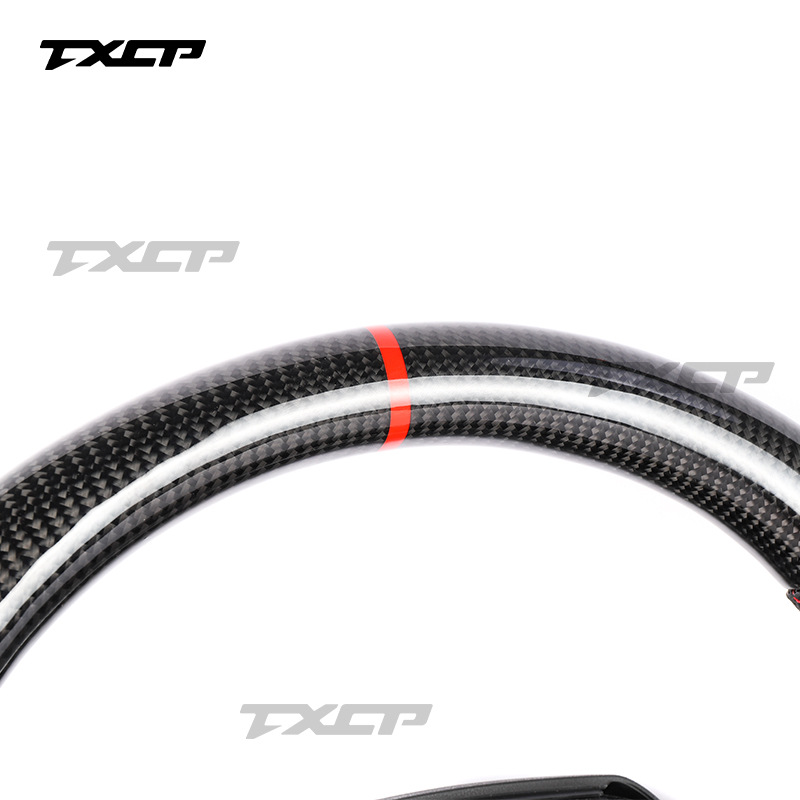 Suitable for Toyota Land Cruiser LC300 LC200 FJ70 200 modified and upgraded carbon fiber steering wheel