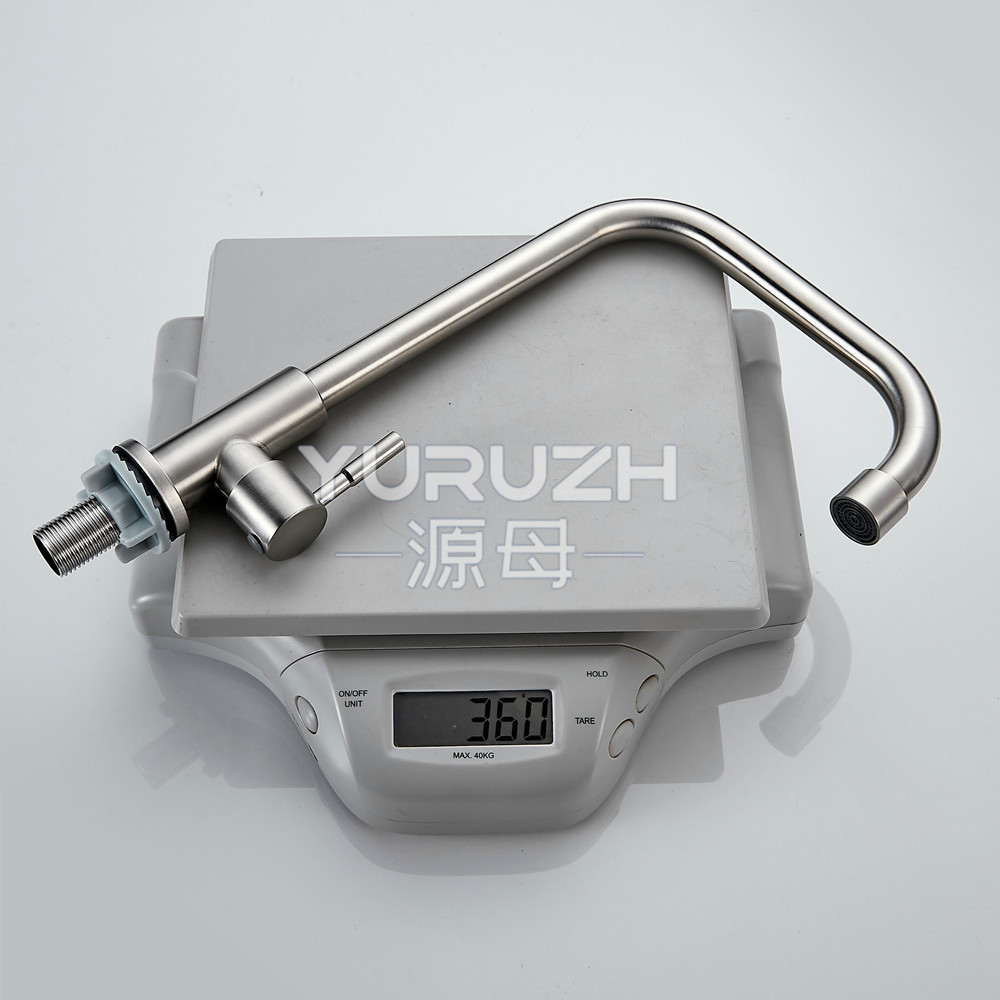 Grifos de cocina de acero inoxidable cuenca simple chorro frío fregadero rápido fuente de fábrica directa venta al por mayor