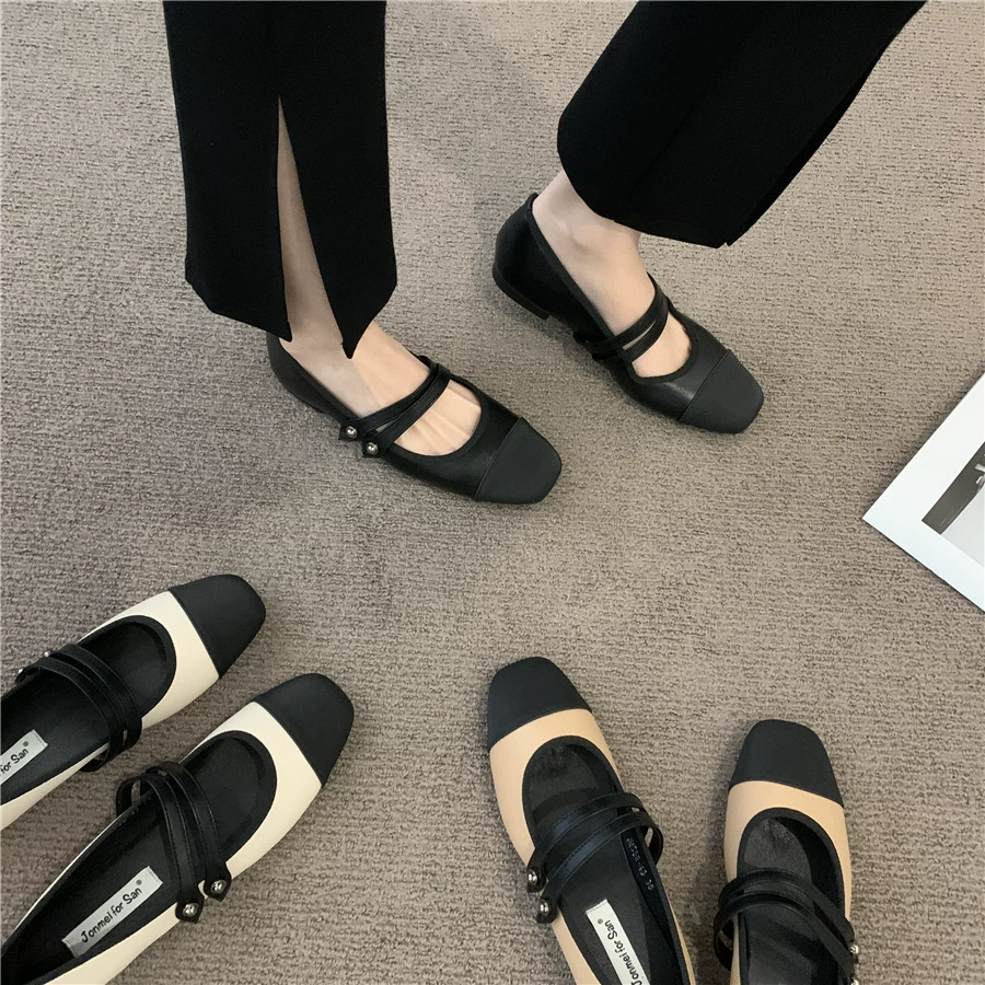 Обувь, подходящая к юбке, обувь из кожи, стиль Chanel, французский стиль
