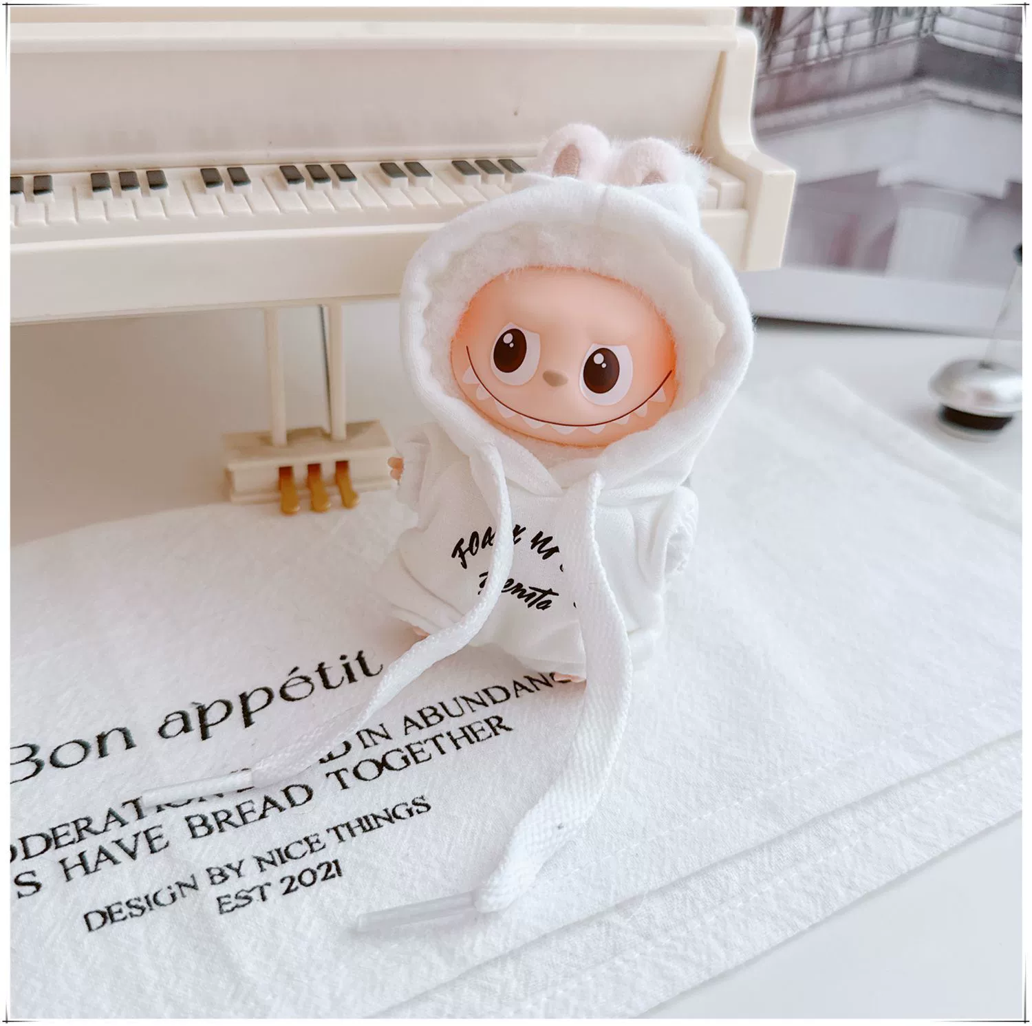Маленькая худи, сменная толстовка с капюшоном, детская одежда, 10 см