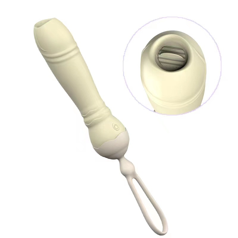 Clitoral Suction Vibrator with Body-Safe Silicone, Rechargeable Couples Massage Toy — detail image 7