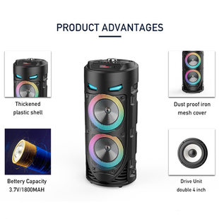 (Cross-border trading), multifunctional handheld speakers, 4239pcs, 4 inch, bluetooth