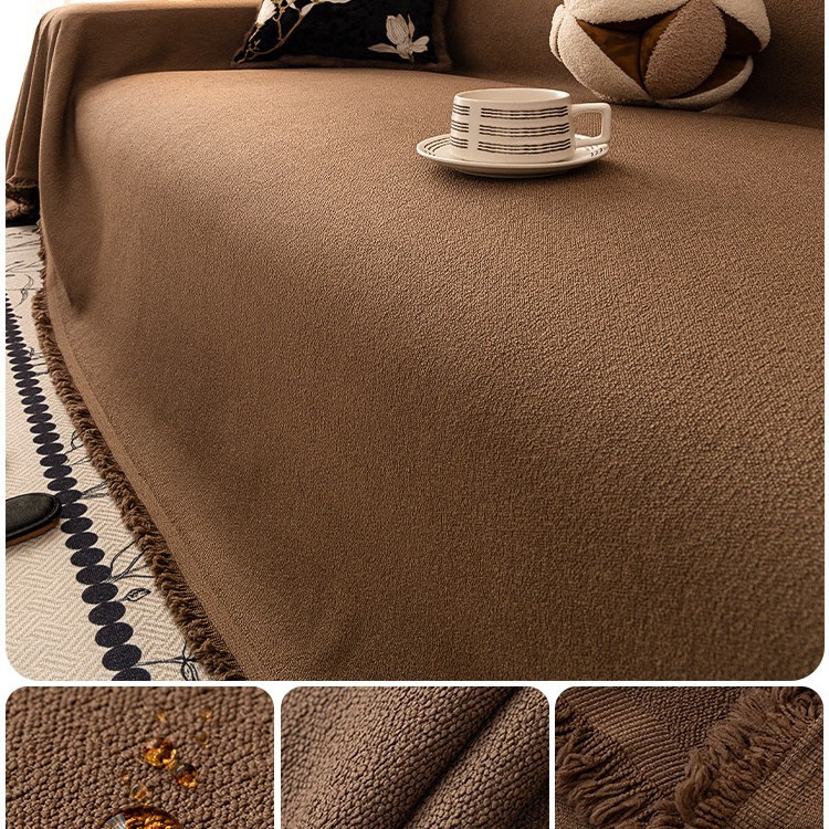 Nuevo estampado en forma de hermosura de cuatro estaciones, almohadilla de sofá de alta calidad, toalla de sofá, toalla de tela, manta de cubierta completa