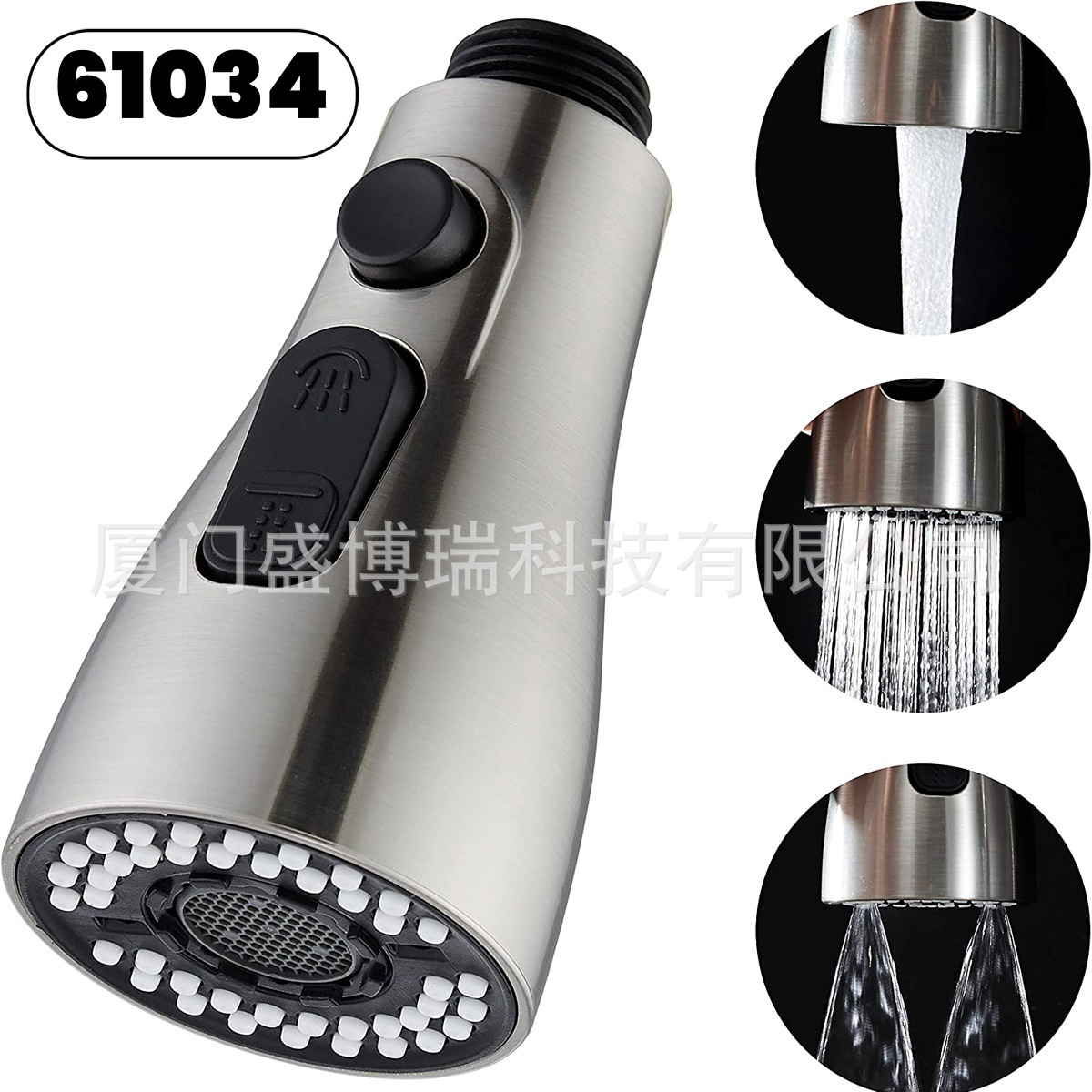 Kitchen pull-out faucet accessories, pull-out head series, sink, sink, multi-functional anti-splash water extension nozzle undefined