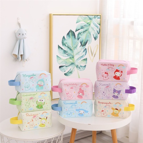 Creative Water Monster Crayon Shin-chan Student Stationery Pen Case Fashion Travel Hand Carry Three-Dimensional Toiletry Cosmetic Bag