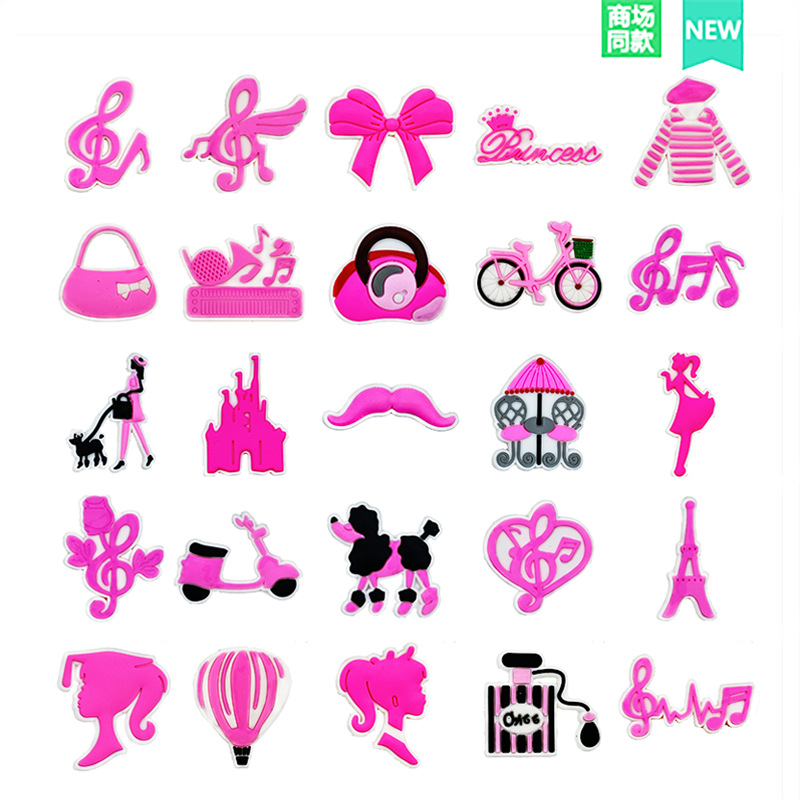 Fuchsia cartoon removable accessory