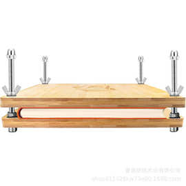 跨境实木夹书器古籍修复器厨房桌面豆腐压板书籍修复卷边压纸器