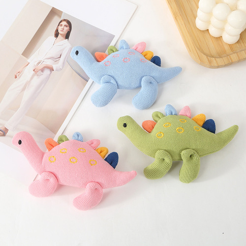 Dinosaur cartoon fabric plush toy accessories cute bag DIY brooch clothing hats socks decoration materials
