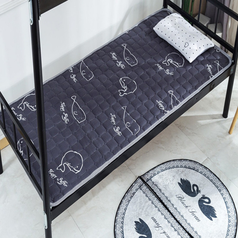 Tatami Mattress Student Dormitory Single Thin Velvet Mattress Bunk Bed Home Foldable Washable Anti-Slip
