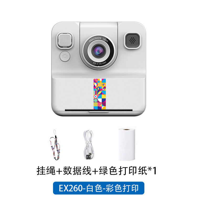 Cámara para niños Q5 de mano tipo SLR con doble lente, juguete mini portátil tipo Polaroid, nuevo transfronterizo