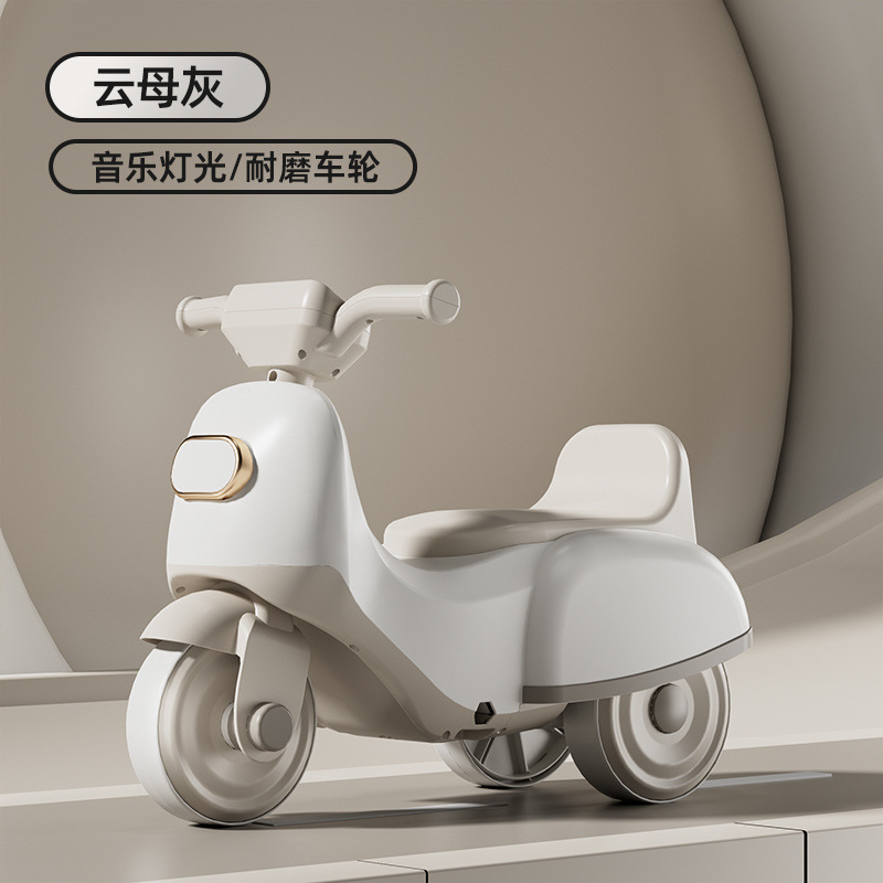 子供用三輪車 1-3歳 ペダルスクーター 光と音楽 赤ちゃんが座って遊べる子供用おもちゃの車を押すことができます