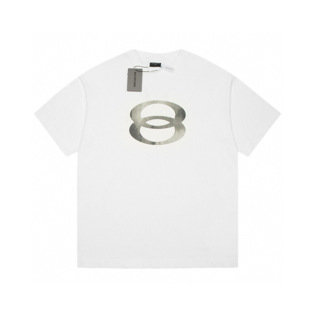 Balenciaga Unity Logo T-shirt White