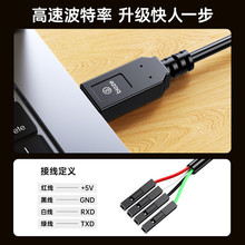 ����Ɲ usb�Dttl���ھ� ˢ�C�����d��ģ�KС�� PL2303оƬ��CH340