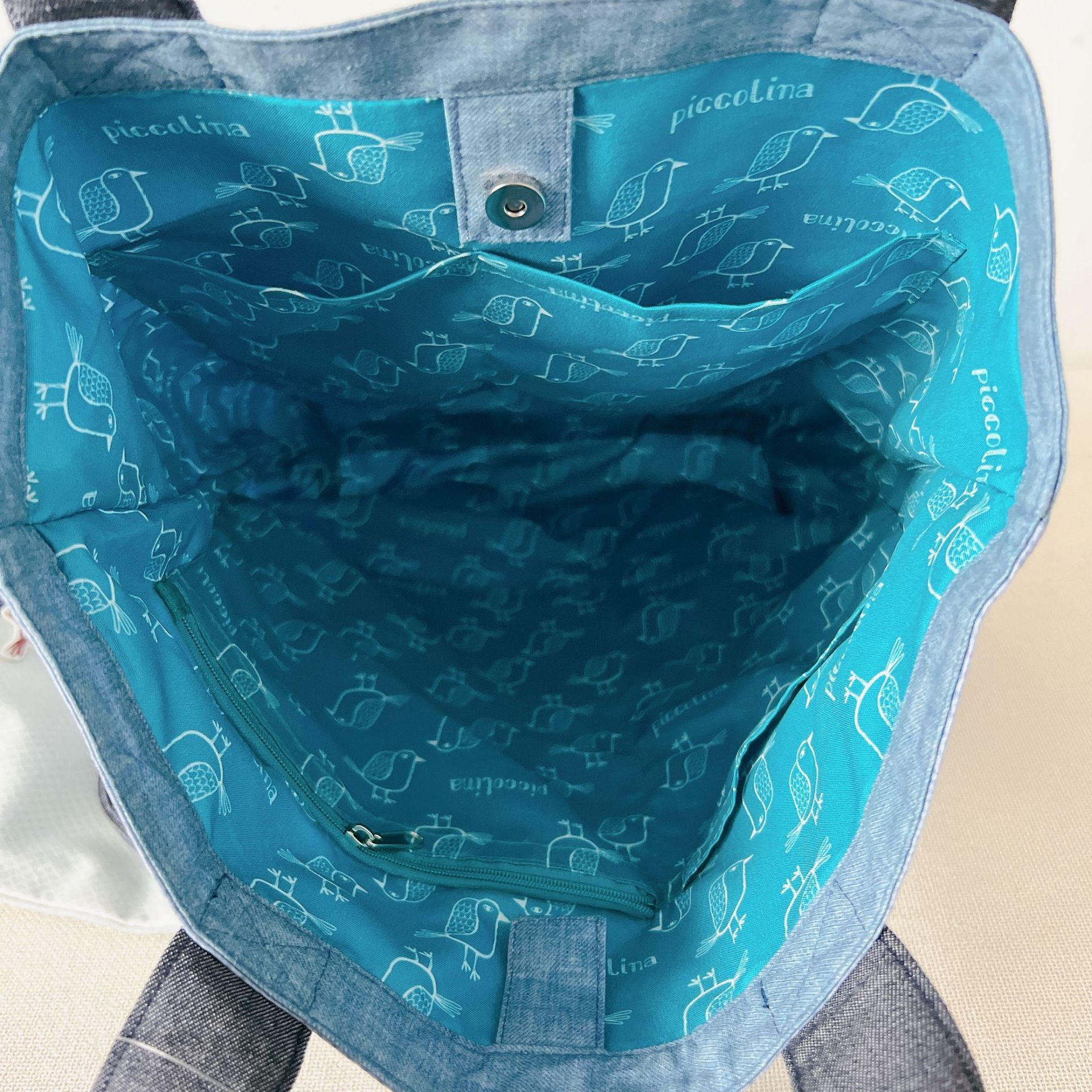 Borsa a tracolla per arrampicata con gatto ricamato giapponese Kusuguru, borsa tutorial, shopping, pendolarismo 101_voghion.com