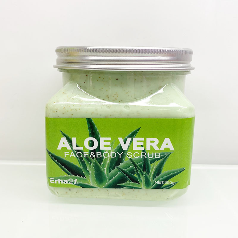 Exfoliante Corporal y Facial 350ml Hidratante para Rostro y Cuerpo