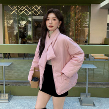 2025加肥加大码羽绒服女200斤胖mm300斤白鸭绒大码围巾羽绒服短款