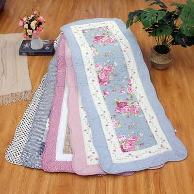 [Small Wholesale] Korean Cotton Bedside Mat, Floor Mat, Door Mat, Fabric Quilted Anti-Slip Patchwork Living Room Mat