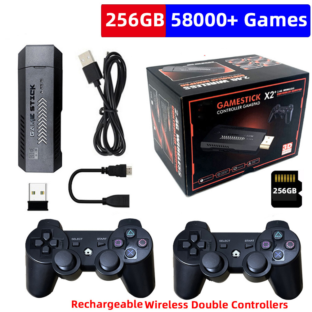 X2PLUS consola de juegos P3 mango recargable 2.4G inalámbrico retro PSP consola de juegos doméstica 3D HD transfronterizo