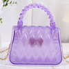 Transparent small shoulder bag PVC, lipstick, small bag, chain, new collection