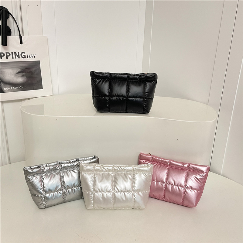Casual de algodón simple bolso de cena de color sólido para mujeres coreanas personalidades versátiles bolso de moda de alta calidad