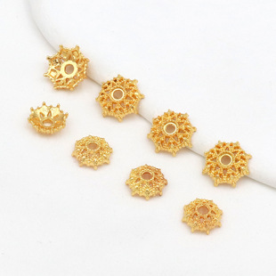 ��ɫ�18K���ѩ���и�Ƭdiy�˽����U�ջ��괮�黨ñ�������C16