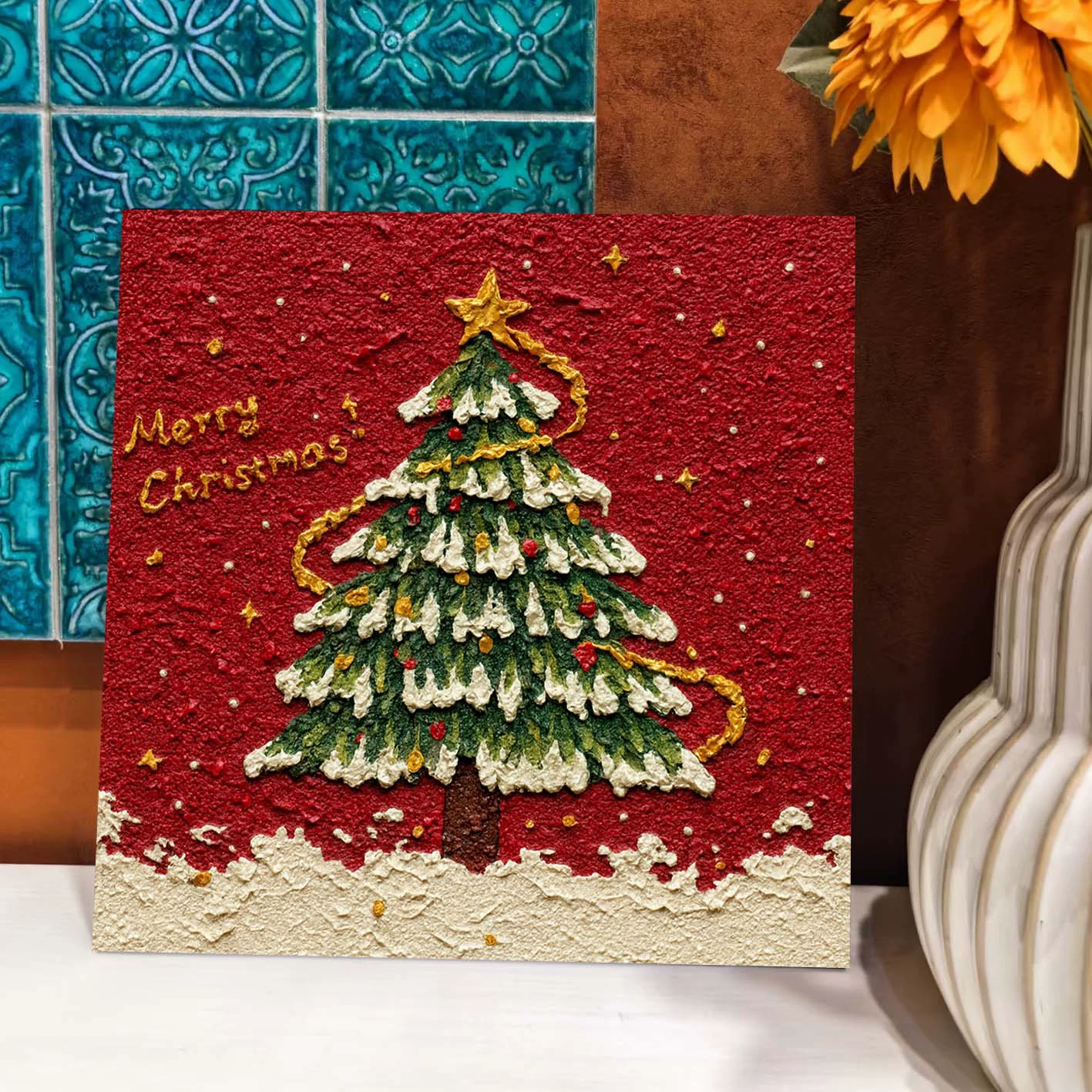 Регулируемая кварцевая песчаная-free DIY цифровая текстура painting с полным набором инструментов на кончиках пальцев, готовая к рисованию, кросс-граничная дропшиппинг для декора прилавка