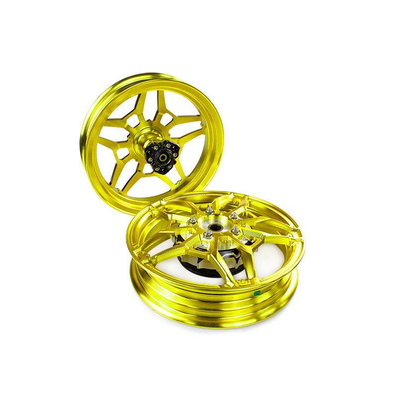 Suitable for 12inch Filano Motorcycle Front and Rear Wheel Hub Modification Parts Cnc Aluminum Alloy Thickened High-Strength Rims