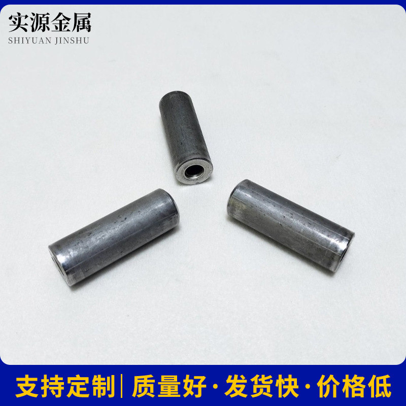 冷镦套筒轴套空心套筒定做加工非标件冷墩圆螺母通孔套管厂家定制