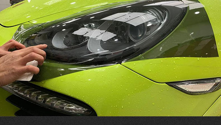 Car Tpu Blackened Lamp Film Headlight Transparent Automatic Repair Protective Film Anti-Scratch Tph Taillight Color Changing Film