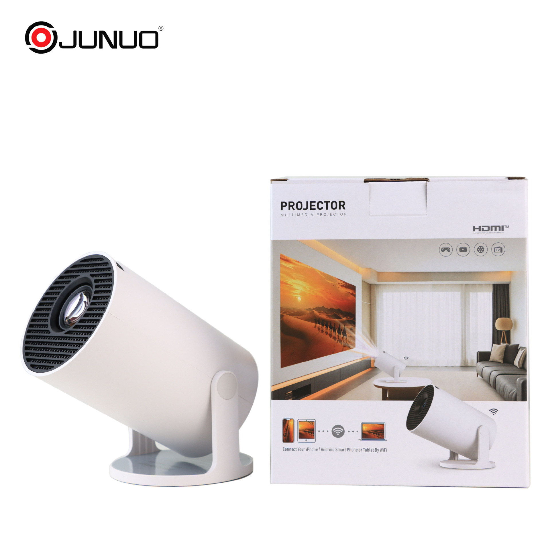Foreign Trade Hy300/Hy300Pro/Hy320 Mini/Hy260Pro/Hy300 Ultra Smart Projector