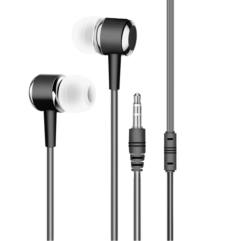 Factory Direct Sales of Colorful Candy-Colored Earphones, In-Ear Crystal Cable Mp3 Earphones, Direct Plug-In Headphones for Computers and Mobile Phones