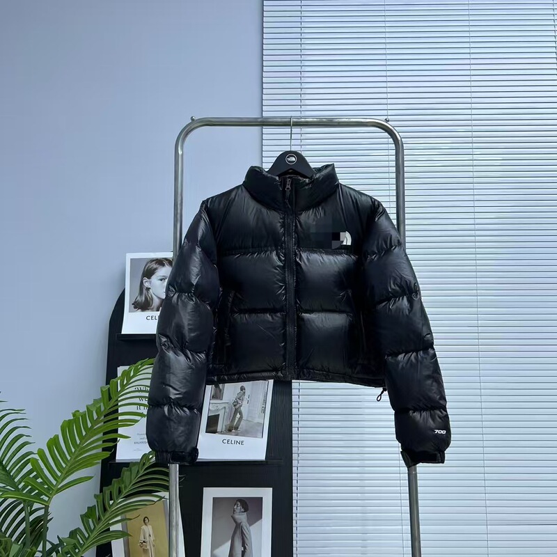 Winter North Face 1984 style short warm American version down jacket 700 women's high-waisted short down jacket