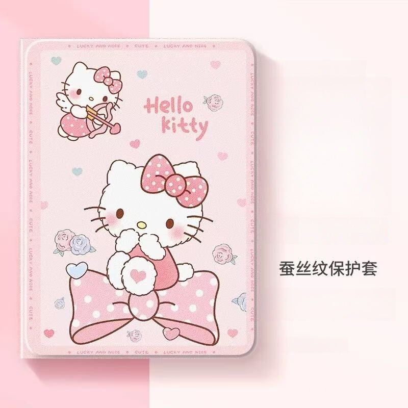 Sanrio Pacha Dog iPad Air4/5/6/7 Protective Cover Book Model Apple iPad Pro/11A16/10 Generation