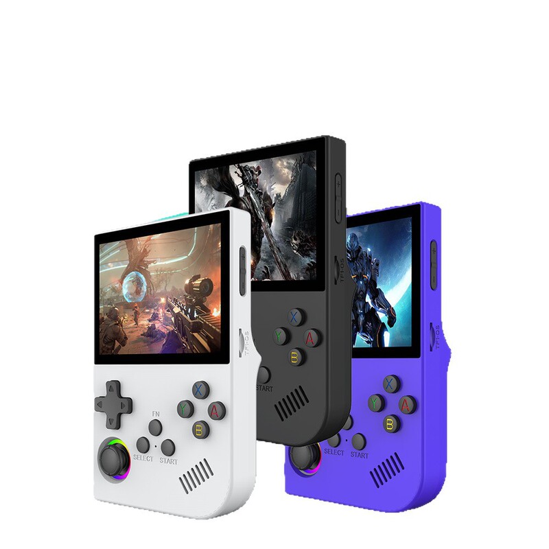 クロスボーダーG26オープンソース携帯ゲーム機IPS高清レトロゲーム機PSP新型レトロ双ジョイスティック機機|undefined
