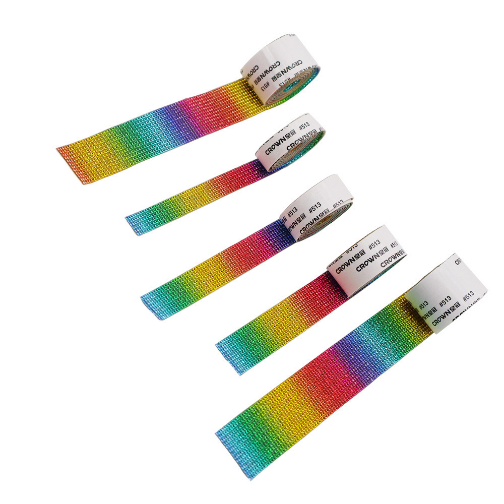 Transfronteriza especial DIY autoadhesivo tira de diamantes de imitación cinturón decorativo ropa Etiqueta de coche de juguete accesorios de diamante adhesivo decorativo diamante