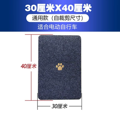 pad waterproof non-slip four seasons – Avtomobil döşəmə paspasları - width-30cm-length-40cm-self-cut-see-description-for-size