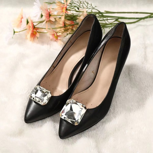 Removable shoe accessories crystal shoe buckle model sneakers high heels accessories boots hanger shoe surface clip shoe accessories