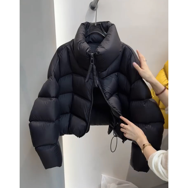 Cross-Border New down Jacket for Women, Early Winter, Trendy This Year, Petite Korean Style, Short Black Design Cross-Border New down Jacket for Women, Early Winter, Trendy This Year, Petite Korean Style, Short Black Design