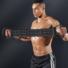 新品多功能拉力器家用扩胸器男健身器材练肩拉背神器臂力胸肌训练
