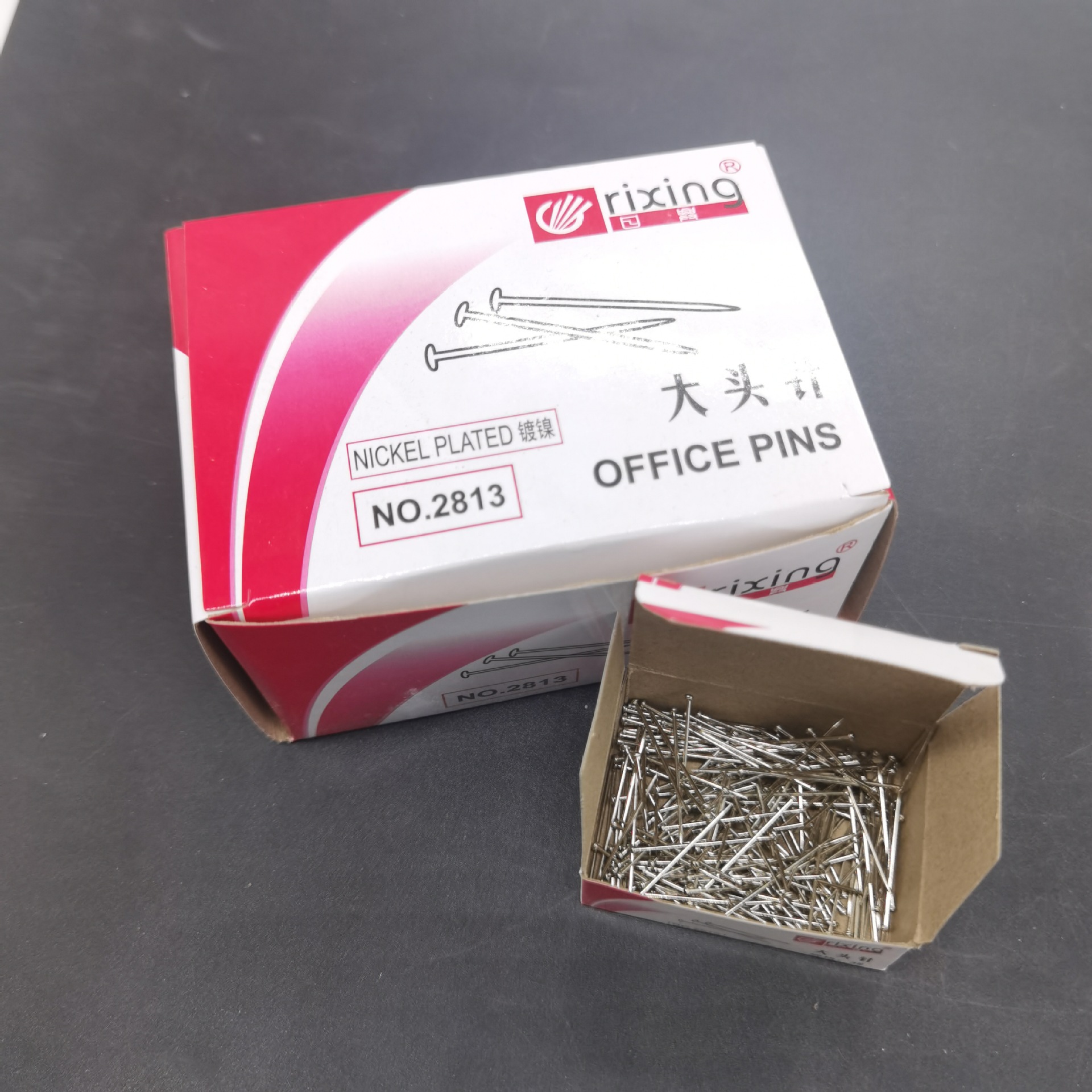 Tres agujas y una grapa grapa grapa clips aguja I-grapa papelería de oficina mayorista
